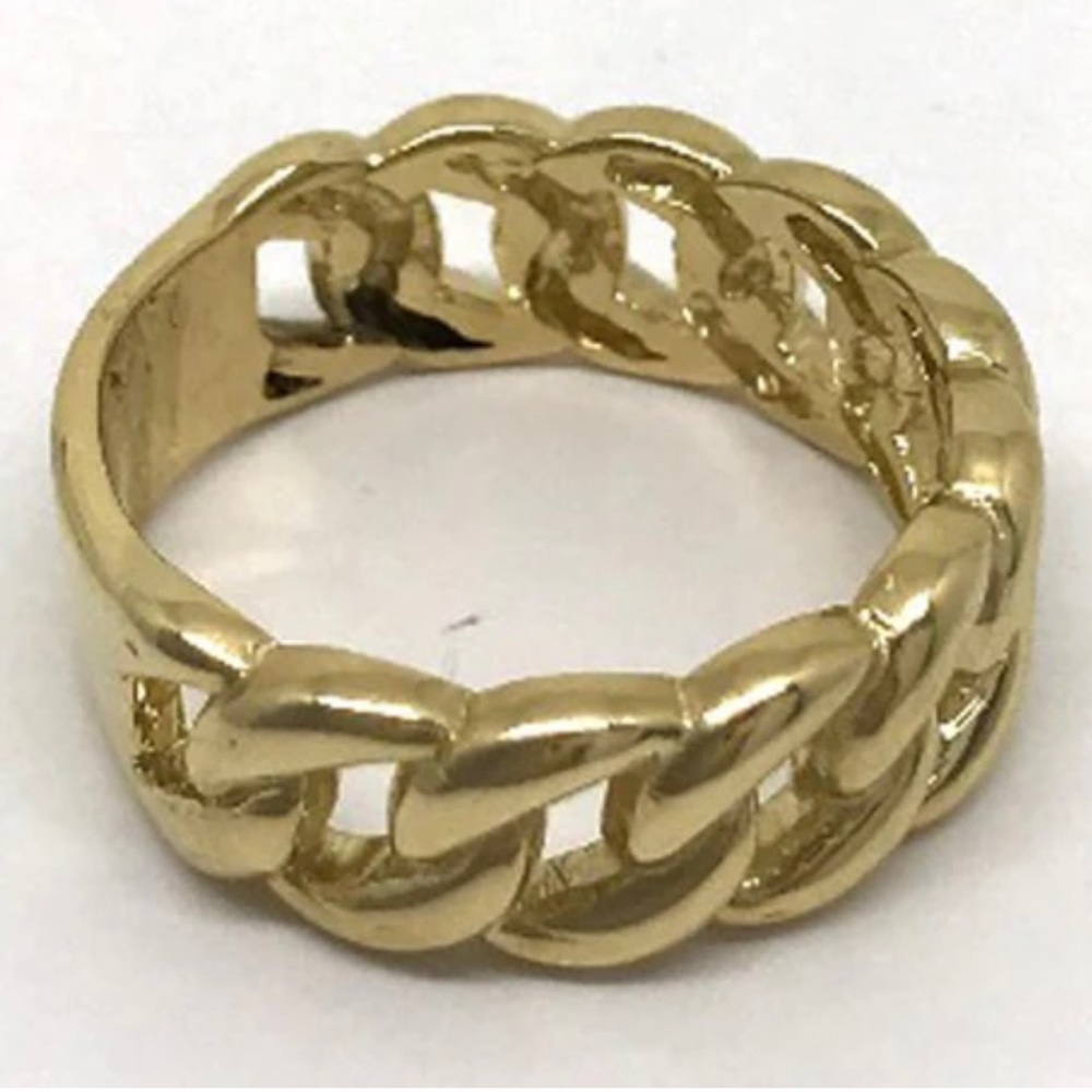 Cuban Link Ring.